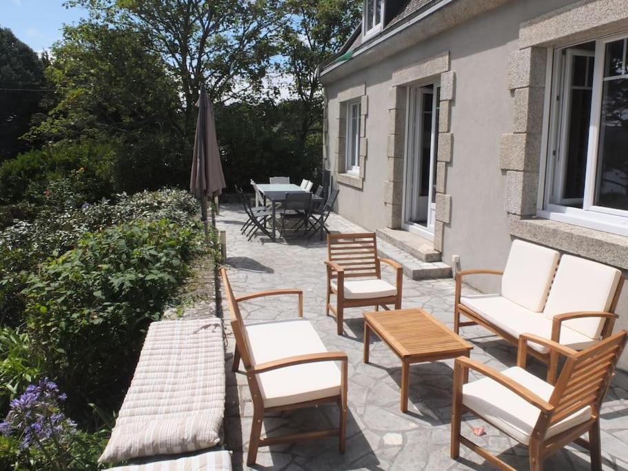 Maison Lumineuse 2Mn Plage Et Village De Morgat Crozon Exterior foto